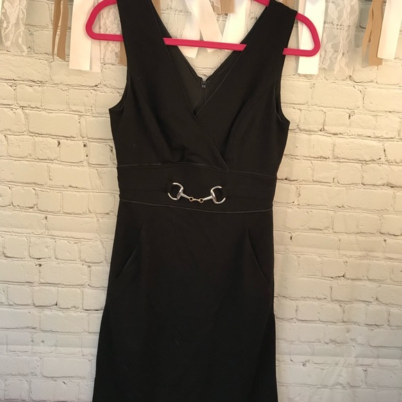 White House Black Market Dress Black - Picture 2 of 6